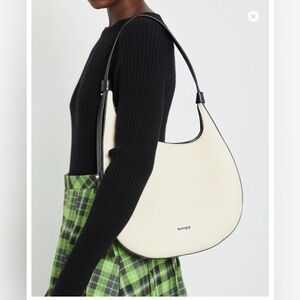 NWT | Kunogigi Mezzaluna Bag - Latte Tan / Cream